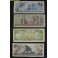 1983- COSTA RICA - COLONES - 4 BILLETES 