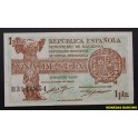 1937- LIBERTY -SERIE B -1 PESETA - ESPA&Ntilde;A