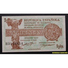 1937- LIBERTY -SERIE B -1 PESETA - ESPA&Ntilde;A