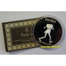 1990- PETRA - PLATA - BARCELONA 92 - MEDALLA