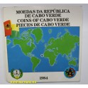 1980-1984- CABO VERDE - ESCUDOS -  8 MONEDAS