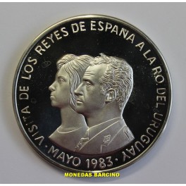 1983- REYES VISITA URUGUAY - 2000 PESOS 