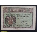 1938- 30 ABRIL -SERIE M - 1 PESETA - BURGOS 