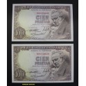 1946- GOYA - SERIE B -100 PESETAS- BANCO ESPA&Ntilde;A  
