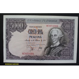 1976- CARLOS III -SERIE M- 5000 PESETAS - ESPA&Ntilde;A