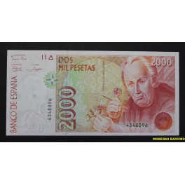 1992- MUTIS - SIN SERIE - 2000 PESETAS - MADRID