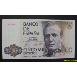1979- JUAN CARLOS - SIN SERIE - 5000 PESETAS - MADRID