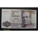 1979- JUAN CARLOS -SERIE 4T -5000 PESETAS- MADRID