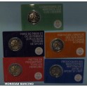 2022 - PARIS 2024- 2 EUROS- FRANCIA - 5 COINCARD