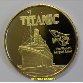 2026- TITANIC - COLOR - MEDALLA - DORADA