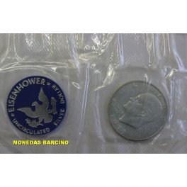1971- EISENHOWER -DOLLAR - ESTADOS UNIDOS -PLATA