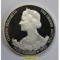 1980- GUERNSEY -25 PENCE -QUEEN ELIZABETH- PLATA