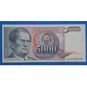 1985 - YUGOSLAVIA - 5000 DINARA - BILLETE - BANKNOTE