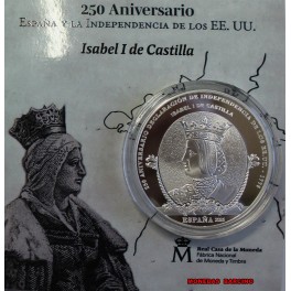 2026- ISABEL I- 10  EUROS- ESPA&Ntilde;A - PLATA