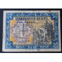1940-HERNAN CORTES -SERIE B - 1 PESETA - MADRID