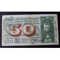 1969- SUIZA -50 FRANCOS -NI&Ntilde;A -SWITZERLAND 