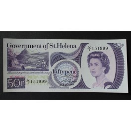 1979- SANTA ELENA - 50 PENCE - JAMES TOWN