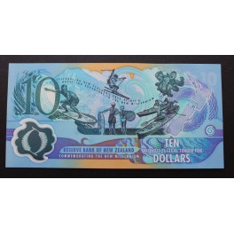 2000- NEW ZEALAND- 10 DOLLARES -NUEVA ZALANDA