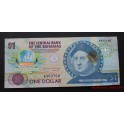 1992- BAHAMAS -1 DOLLAR- COLON -  BILLETE