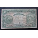 1953- BAHAMAS -4 SHILLINGS - ELIZABETH 