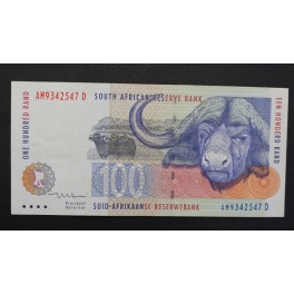 1999- SOUTH AFRICA -100 RAND - BUFALO- BILLETE