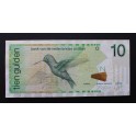 1988- HOLANDA ANTILLAS -10 GULDEN - KOLIBRIE