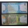 2010- CAYMAN -CAIMAN- 1 -5  DOLLARS - 2 BILLETES - ELIZABETH II