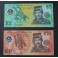1996-1998- NEGARA BRUNEI - 5-10DOLLARS- 2 BILLETES -SULTAN