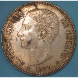 5 Pesetas 1876. www.casadelamoneda.com