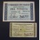 1937- EL VENDRELL -2 BILLETES - TARRAGONA -1 PESETA -25 CENTIMS