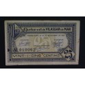 1937- VILASSAR DE MAR - 25 CENTIMS - BARCELONA 