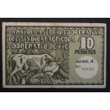 1937- VIC - BARCELONA- 10 PESETAS -AGRICOLA