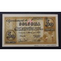 1937- SOLSONA - 50 CENTIMS - LLEIDA - BILLETE