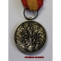 1940- MEDALLA -ZARAGOZA- PLATA - VERGEN DEL PILAR - 