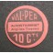 1937- AIGUES TOSSES LLOBREGAT -10 CENTIMOS -BARCELONA 