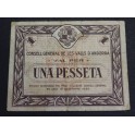 1936- ANDORRA VALLS - 1 PESETA - ANDORRA