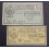 1937- BANYOLES - 2 BILLETES - GIRONA - 25 CENTIMS -1 PESETA