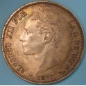 5 Pesetas 1877. www.casadelamoneda.com