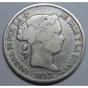 1857 - MADRID - 4 REALES - ISABEL II - SPAIN