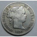 1858 - MADRID - 4 REALES - ISABEL II - SPAIN