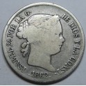 1862 - MADRID - 4 REALES - ISABEL II - SPAIN