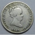 1840 - SEVILLA - 1 REAL - ISABEL II - SPAIN
