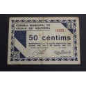 1937- CECILIA VOLTREGA - 50 CENTIMOS- BARCELONA - BILLETE