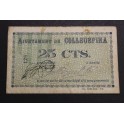 1937- COLLSUSPINA - 25 CENTIMOS- BARCELONA - BILLETE