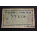 1937- COLLSUSPINA - 25 CENTIMOS- BARCELONA - BILLETE