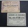 1937- COLLSESPINA - 2 BILLETES - BARCELONA - 50 CENTIMOS - 1 PESETA