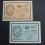 1937- CERVIA DE TER - 2 BILLETES - GIRONA - 25-50 CENTIMOS