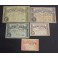 11937- FONTS DE SACALM- 5 BILLETES - GIRONA -5-10-25-50 CENTIMOS- 1 PESETA