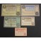 11937- FONTS DE SACALM- 5 BILLETES - GIRONA -5-10-25-50 CENTIMOS- 1 PESETA