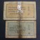 1937- FOIXA - 2 BILLETES - GIRONA - 50 CENTIMOS - 1 PESETA